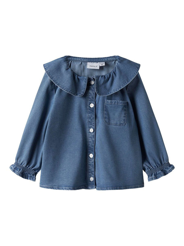 NAME IT CAMICIA MEDIUM BLUE DENIM