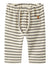 LIL ATELIER PANTALONE A RIGHE PANNA E GRIGIO