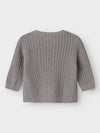 LIL ATELIER MAGLIA ULTIMATE GREY