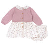 CHICCO SET 2PZ ABITO MANICA LUNGA+COULOTTE