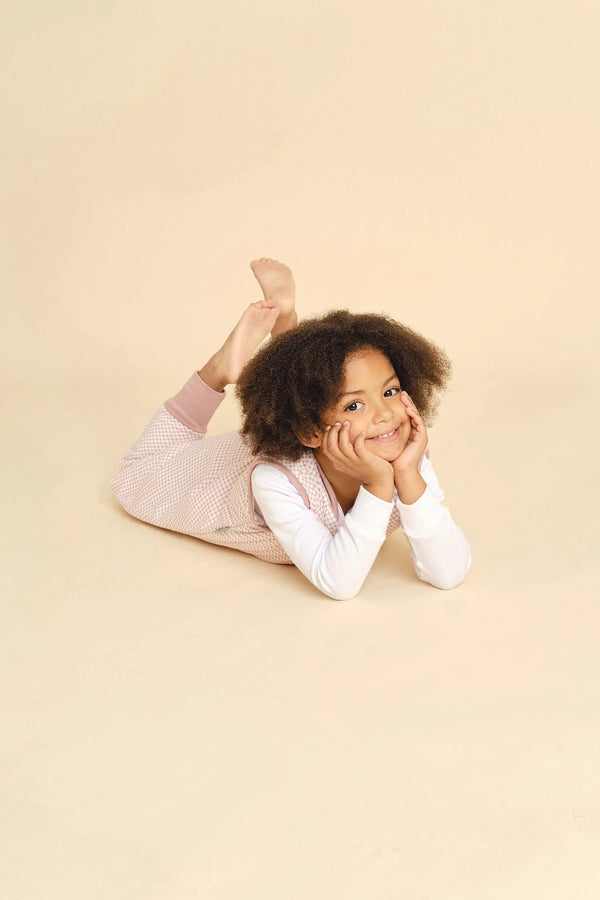 MOLIS&CO Sacco nanna con piedini - Vichy Pink - TOG 1