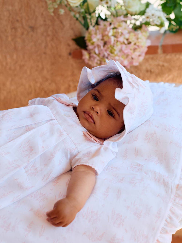 PATACHOU SET NASCITA SWEET PINK COPERTA+TUTINA+CAPPELLINO
