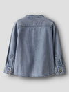 LIL ATELIER CAMICIA MEDIUM BLUE DENIM