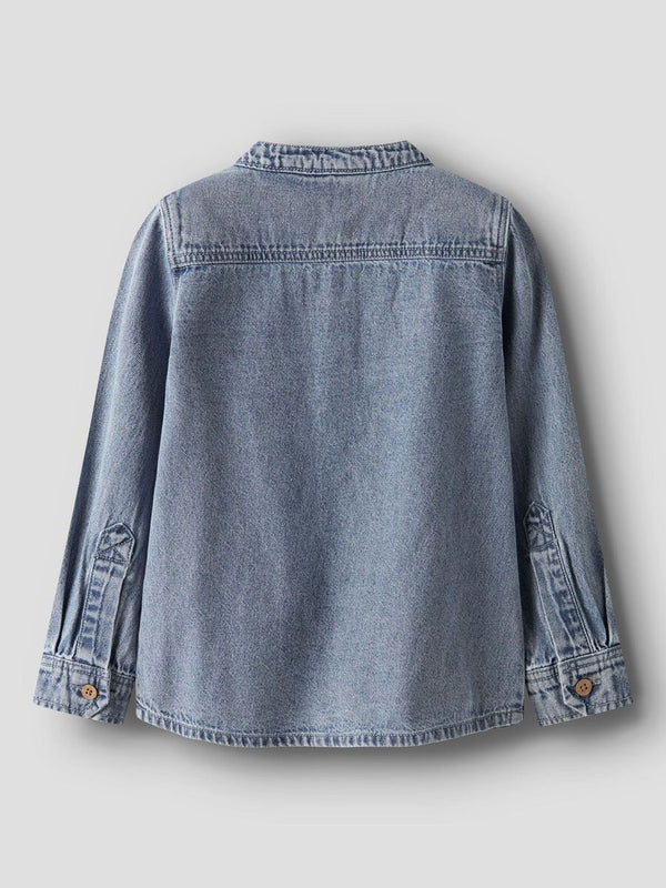 LIL ATELIER CAMICIA MEDIUM BLUE DENIM