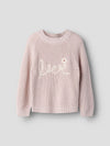 LIL ATELIER MAGLIA LOVE HUSHED VIOLET