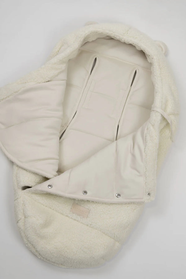 BAMBOOMIgloo teddy newborn - WARM WHITE 345