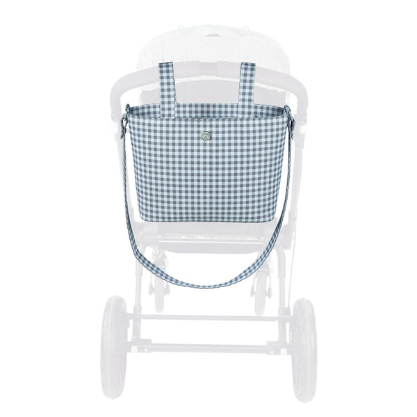 PASITO A PASITO BORSA PASSEGGIO TOGHETER GRIGIO AZZURRO