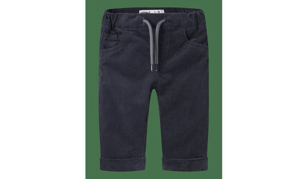 NAME IT PANTALONE VELLUTO OMBRE BLUE