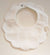 BABYGI BAVAGLINO PIQUET BIANCO NUVOLETTA CON RICAMO MENTA DY23