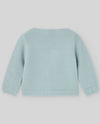 PAZ RODRIGUEZ CARDIGAN IN LANA VERDE TIZA