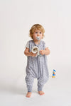 MOLIS&CO Sacco Nanna Con piedini - Blue Garden - TOG 0.5