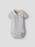 LIL ATELIER BODY COLLO POLO COCONUT MILK/DUSTY BLUE