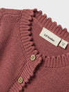 LIL ATELIER CARDIGAN WITHERED ROSE
