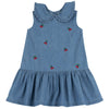 CHICCO ABITO SMANICATO DENIM