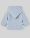 PAZ RODRIGUEZ CAPPOTTINO IN LANA AZZURRO POLVERE