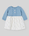 PAZ RODRIGUEZ ABITO IN COTONE,CASHMERE E VELLUTO A COSTINE+CULOTTE KOALA