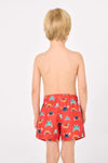 YSABEL MORA COSTUME da bagno boxer da bambino con stampa granchio 93078
