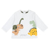 CHICCO MAGLIETTA MANICHE LUNGHE IN COTONE DINOSAURI