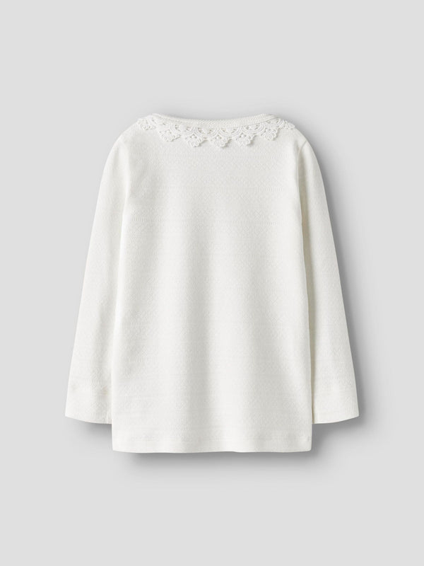 LIL ATELIER MAGLIA SLIM COCONUT MILK