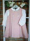JO MILANO SCAMICIATA SPIGATA ROSA + CAMICIA BIANCA