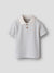 LIL ATELIER POLO M/M COCONUT MILK/ DUSTY BLUE
