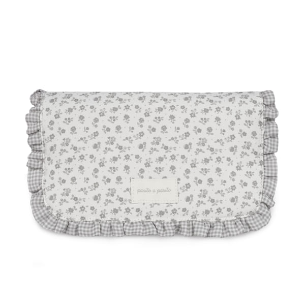 PASITO A PASITO FASCIATOIO LITTLE BLOOM FLOWERS GREY