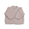 PASITO A PASITO SET MAGLIA IN TRICOT + CULOTTE + BODY BAMBULA ROSA 0-1 MESE