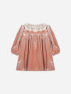 PATACHOU ABITO VELLUTO ROSA ANTICO PAP/VET4333283