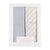 NANAN SET 2PZ MUSSOLE 120X120 AZZURRE