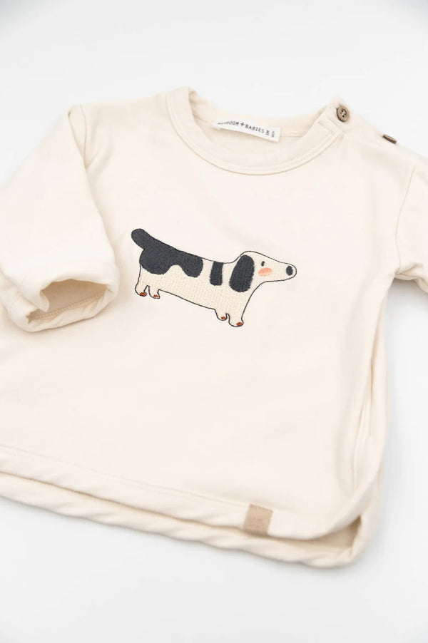 BAMBOOM Maglia Bassotto - WARM WHITE 345