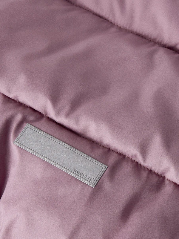 NAME IT GIACCA PUFFER WISTFUL MAUVE