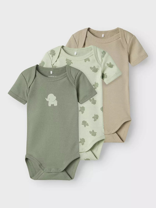 NAME IT CONFEZIONE BODY 3PZ ELEPHANT NOOS
