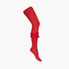 CONDOR CALZAMAGLIA LISCIA CON FIOCCO IN VELLUTO ROSSA COL 550
