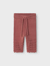 LIL ATELIER PANTALONE WITHERED ROSE