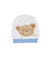 LE BEBè LBB5315 CAPPELLOFILO ORSETTO BIANCO AZZURRO