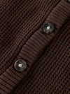 NAME IT CARDIGAN FRENCH ROAST