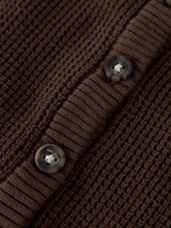 NAME IT CARDIGAN FRENCH ROAST
