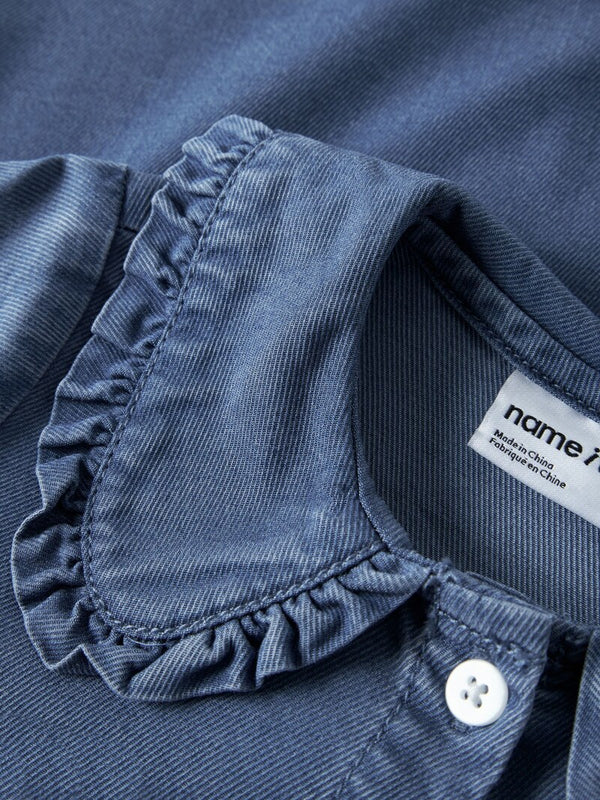 NAME IT CAMICIA JEANS MEDIUM BLUE DENIM