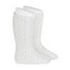 CONDOR CALZINO ALTO TRAFORATO LATTE