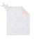 LE BEBè LBG6286 COPERTA COTONE CON CONIGLIETTO 3D BIANCO ROSA