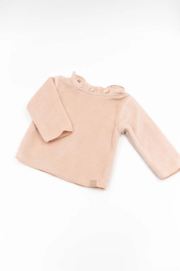 BAMBOOM Shirt con colletto volant - VINTAGE PINK 341