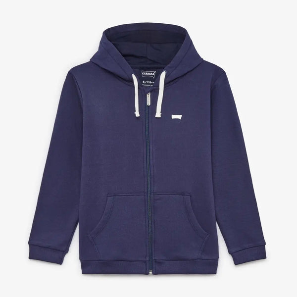 CARRERA TUTA CON ZIP BLU