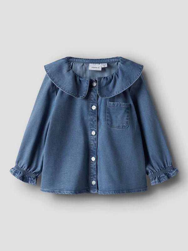 NAME IT CAMICIA MEDIUM BLUE DENIM