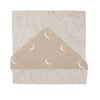 ACCAPPATOIO QUADRATO 75X75 GRIGIO RICAMATO