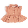 BAMBOOM CAMICIA DOTS CORAL 1103