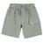 CHICCO PANTALONI CORTI VERDE MILITARE MISTO LINO