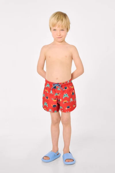 YSABEL MORA COSTUME da bagno boxer da bambino con stampa granchio 93078