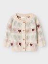 LIL ATELIER CARDIGAN PASTEL PARCHMENT
