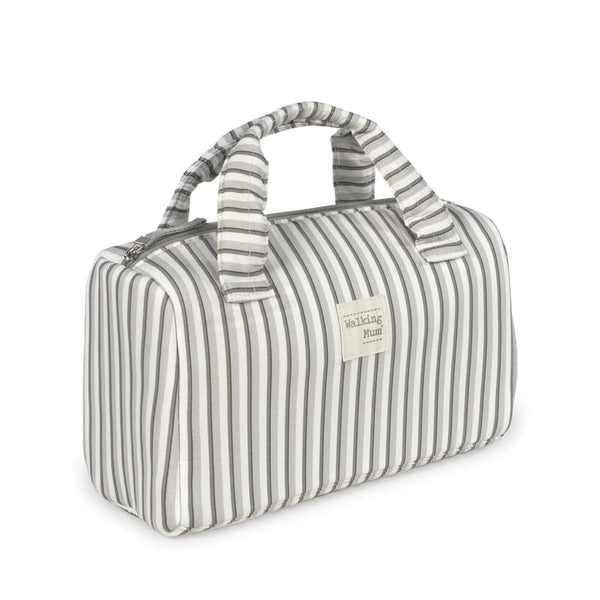 WALKING MUM MINI BAG BOTTON STRISCE