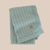 BAMBOOM COPERTA A MAGLIA ARMY GREEN